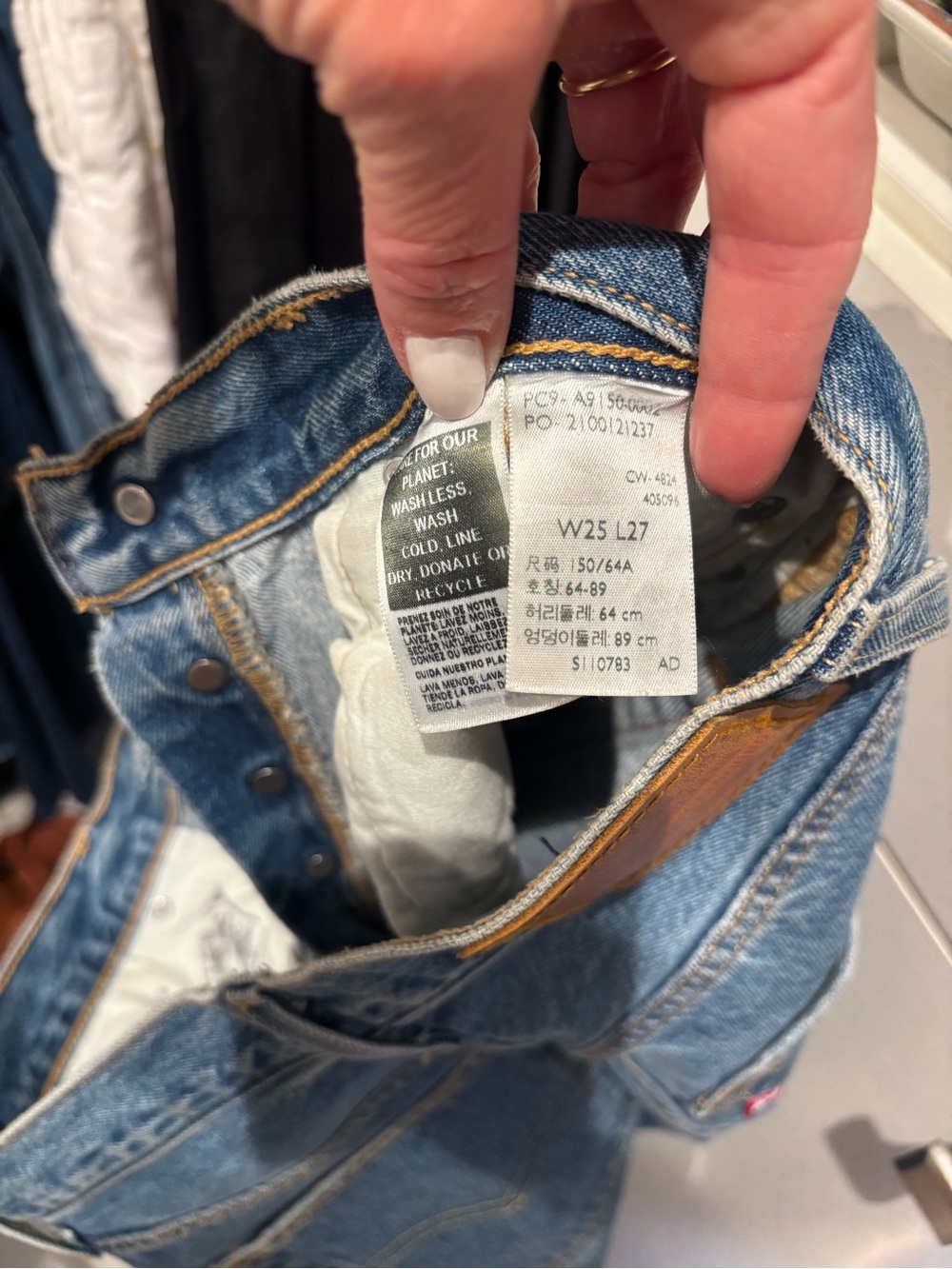 Levis 90s Light Blue Denim Jeans - W25 L27
